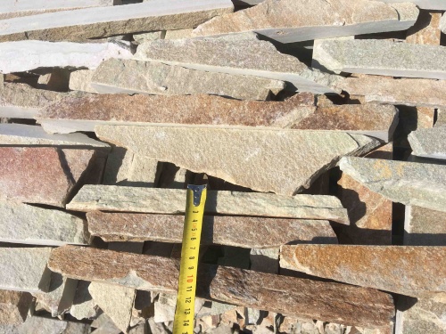 Горбушка златолит золотистый для облицовки купить в Алтайском край