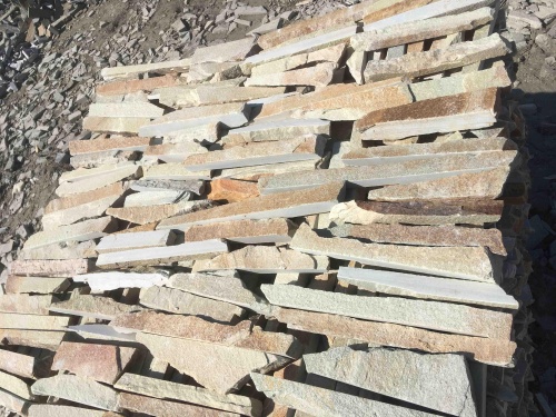 Горбушка златолит золотистый для облицовки купить в Алтайском край