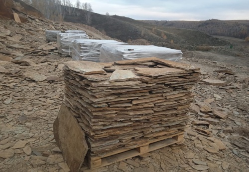 Плитняк кора дерева для цоколя, отмостки купить в Алтайском край