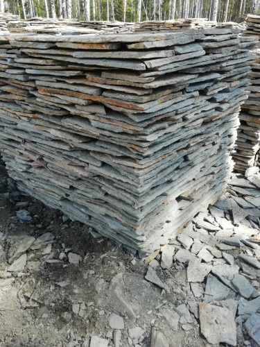 Плитняк златолит Уральский для цоколя, отмостки купить в Алтайском край